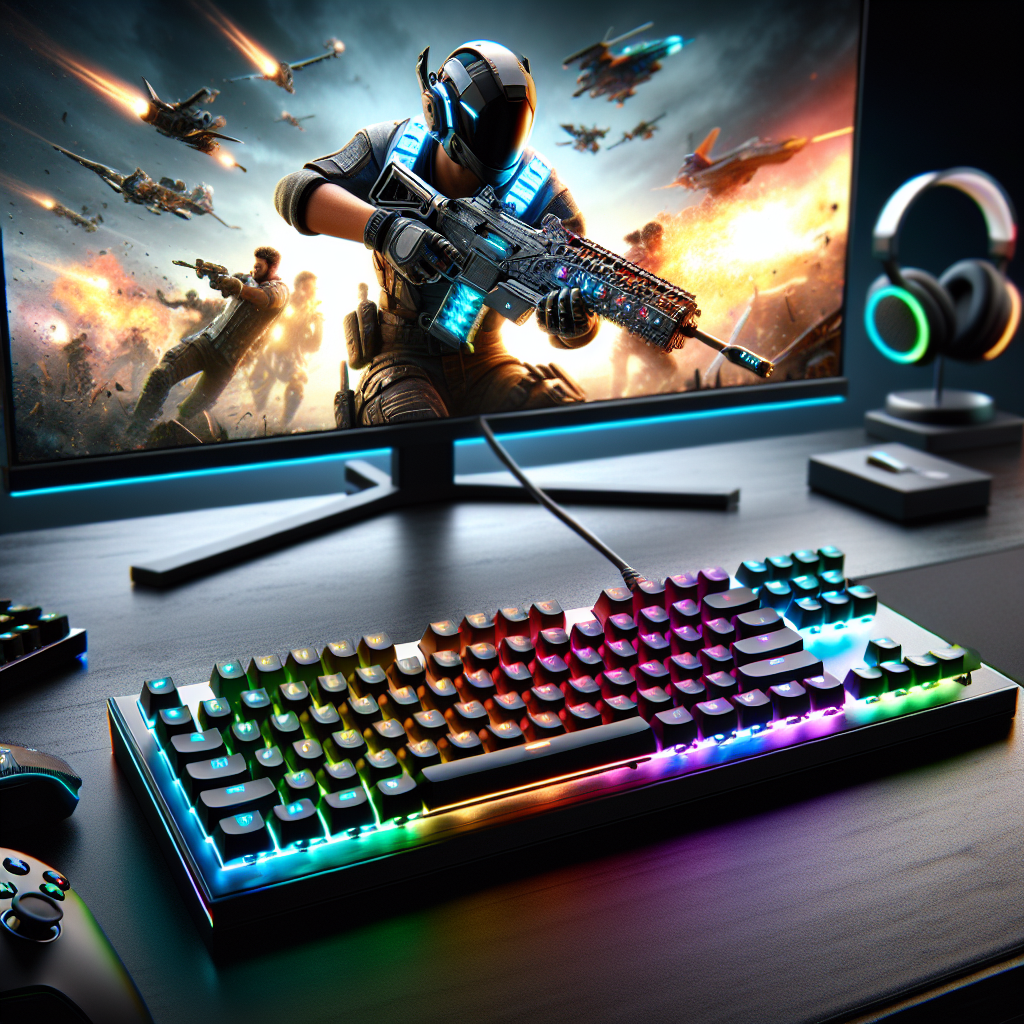 ¿Se puede sincronizar la iluminación RGB con los juegos en los teclados mecánicos para juegos?